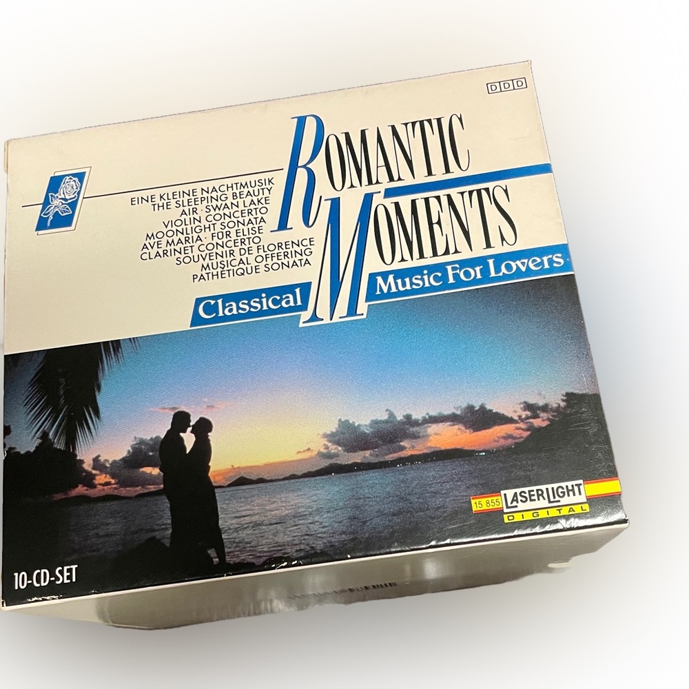 10 CD Set Vintage Classical Music for lovers, Romantic Moments